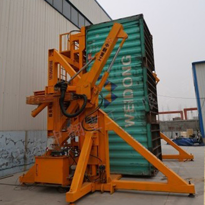 Tonglida Heavy Duty 20 ft Container Flipper Equipment With 0-90 Degrees And 0-180 Degrees Flipping Angle