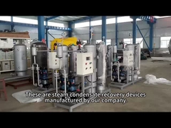 Urządzenie z systemami odzyskiwania kondensatu z w pełni automatyczną kontrolą oszczędności energii